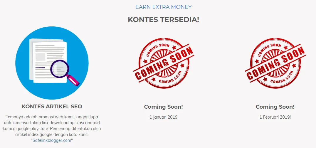Kontes SafelinkBlogger.com