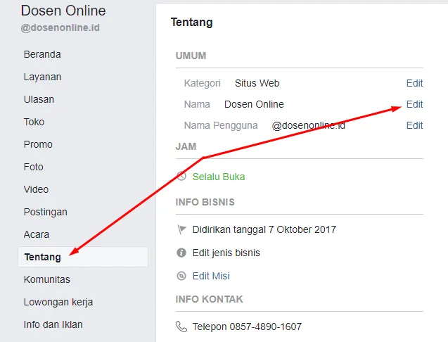 Cara Mengubah Nama Fanspage Jika Like Kurang Dari 200 Cara Mengubah Nama Fanspage Jika Like Kurang Dari 200