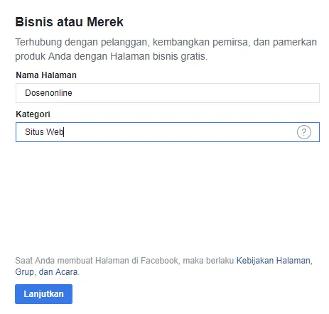Gunakan Kategori yang Sesuai