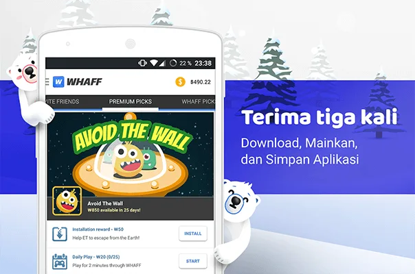 Aplikasi Penghasil Uang WHAFF Rewards