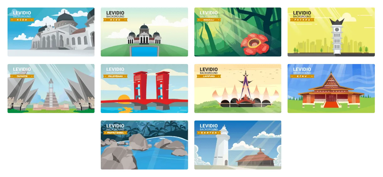 Template Background Indonesia