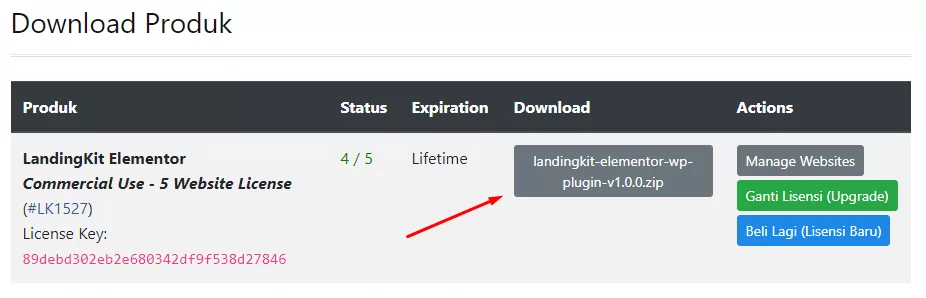 Download Plugin LandingKit