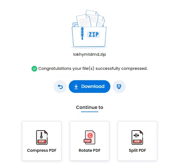 Kompres PDF Menggunakan DupliChecker
