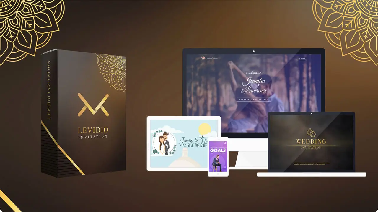 Levidio Invitation - 250+ Template Event Siap Pakai