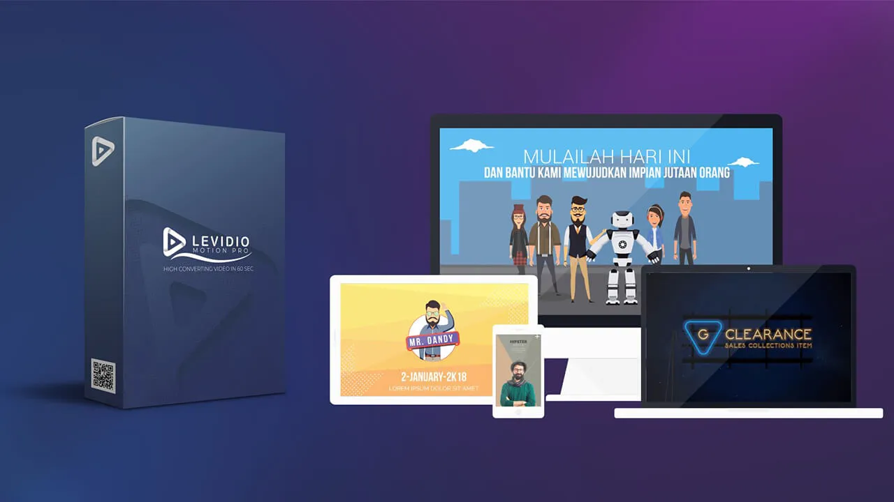 Levidio Motion Pro 345 Template Video Promosi Levidio Motion Pro - 345+ Template Video Promosi Explainer