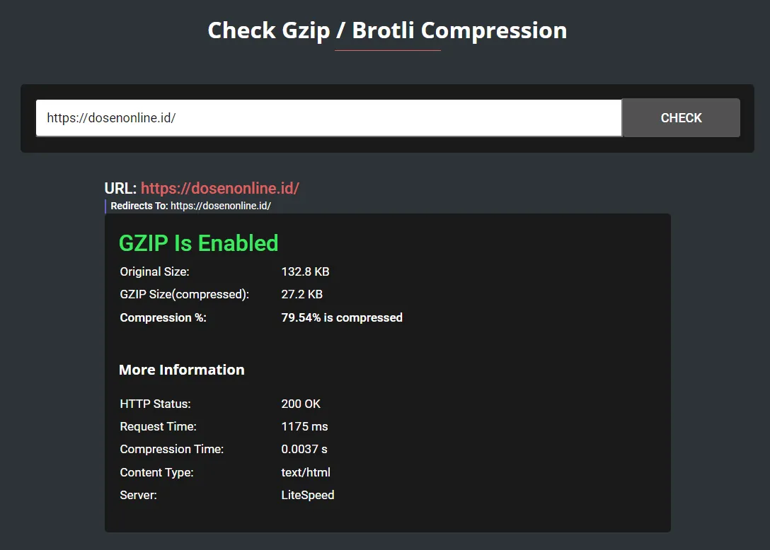 Mengaktifkan Kompresi Gzip Mengaktifkan Kompresi Gzip