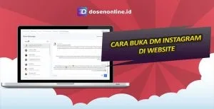Cara Membuka DM Instagram di Web Browser HP, PC atau Laptop