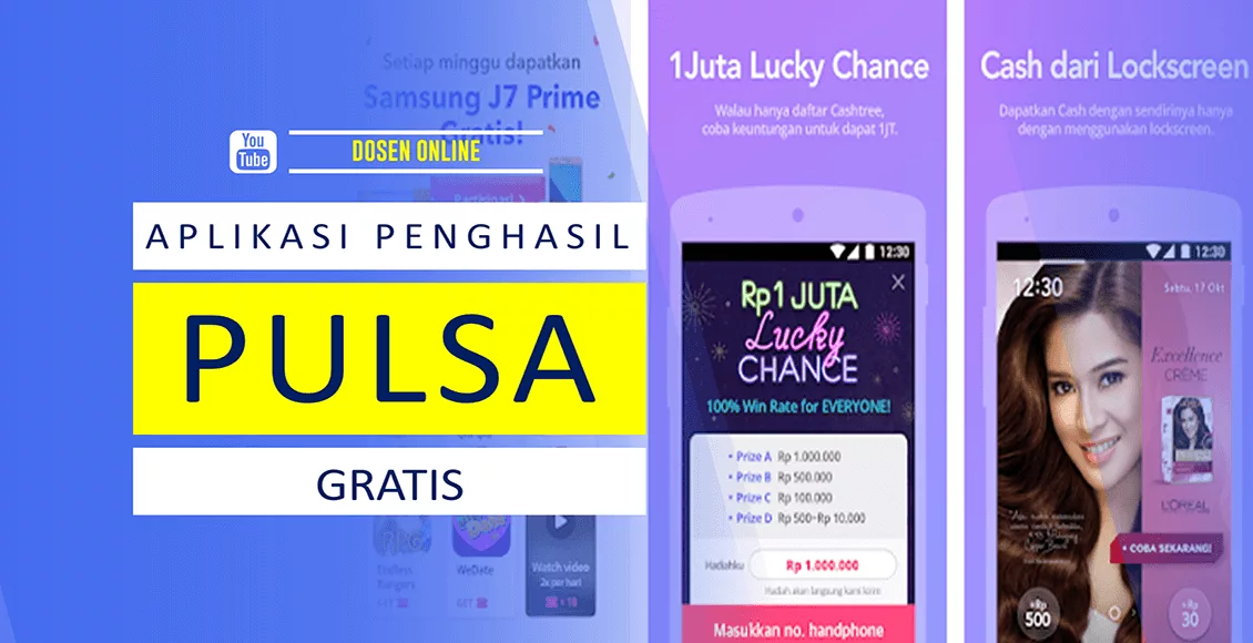 18 Aplikasi Penghasil Pulsa GRATIS Tercepat dan Terbukti Membayar