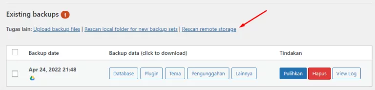 2 Cara Backup WordPress Otomatis Dengan UpdraftPlus Gratis